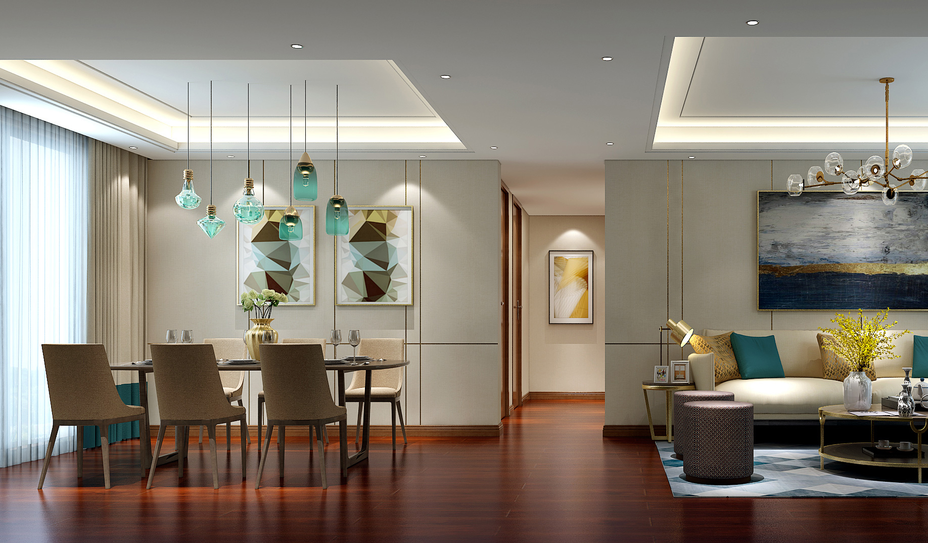 公園道  現代風格 